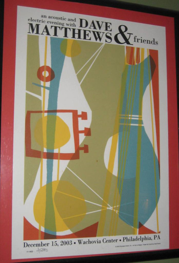 Dave Matthews Band Poster, Wachovia Center, Philadelphia, PA · Dec 15, 2003 Poster