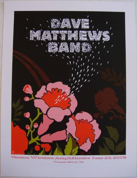 Methane Studios — Dave Matthews Band, Veterans United Home Loans Amphitheater at Virginia Beach, Virginia Beach, VA · Jun 23, 2005 Poster