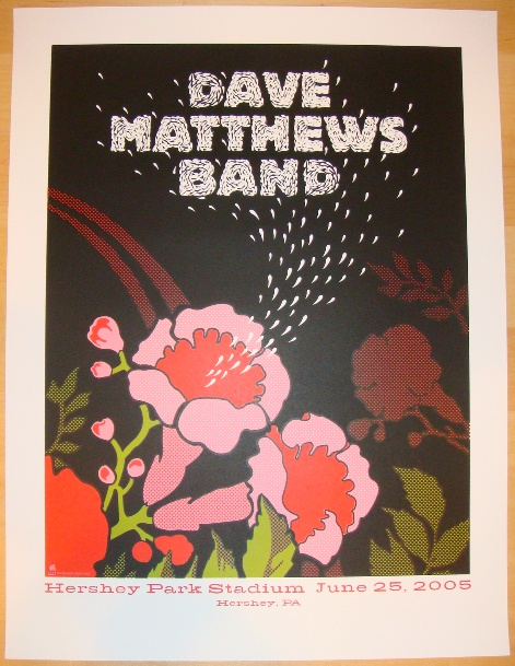 Methane Studios — Dave Matthews Band, Hersheypark Stadium, Hershey, PA · Jun 25, 2005 Poster
