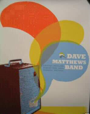 Decoder Ring Design Concern — Dave Matthews Band, Cricket Pavilion, Phoenix, AZ · Aug 30, 2005 Poster