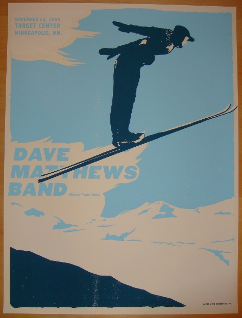 Decoder Ring Design Concern — Dave Matthews Band, Target Center, Minneapolis, MN · Nov 26, 2005 Poster