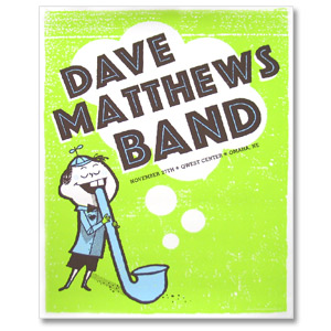 Decoder Ring Design Concern — Dave Matthews Band, Qwest Center Omaha, Omaha, NE · Nov 27, 2005 Poster