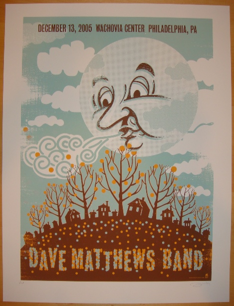 Methane Studios — Dave Matthews Band, Wachovia Center, Philadelphia, PA · Dec 13, 2005 Poster