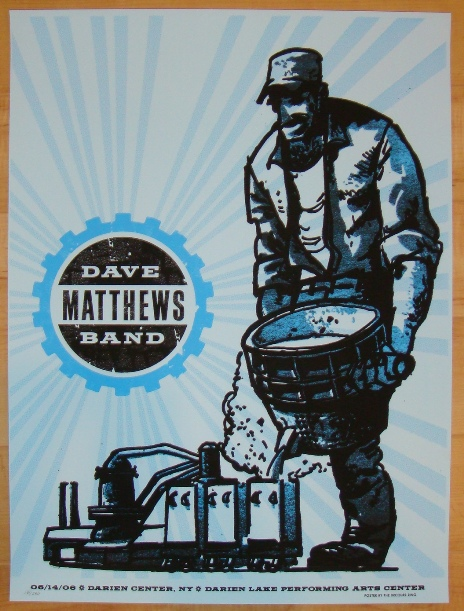 Decoder Ring Design Concern — Dave Matthews Band, Darien Lake Performing Arts Center (Six Flags Darien Lake), Corfu, NY · Jun 14, 2006 Poster