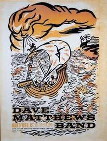 Decoder Ring Design Concern — Dave Matthews Band, New England Dodge Music Center, Hartford, CT · Jul 28–29, 2006 Poster