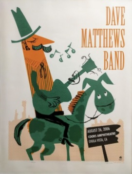 Methane Studios — Dave Matthews Band, Coors Amphitheatre, Chula Vista, CA · Aug 26, 2006 Poster