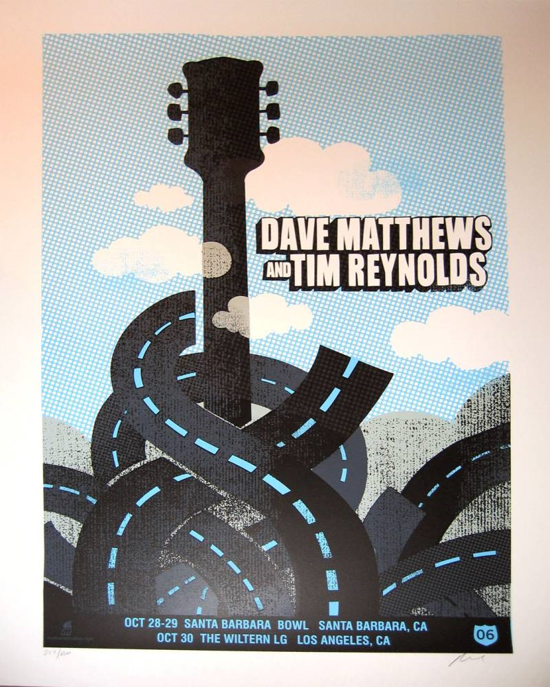 Methane Studios — Dave Matthews Band, Santa Barbara Bowl, Santa Barbara, CA · Oct 28–29, 2006 Poster