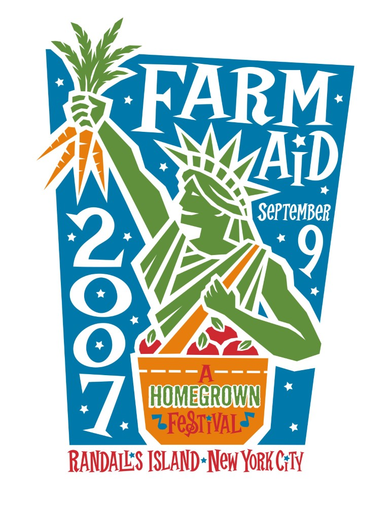 Methane Studios — Dave Matthews Band, Harlem River Event Area (Randall's Island Park), New York, NY · Sep 9, 2007 Poster
