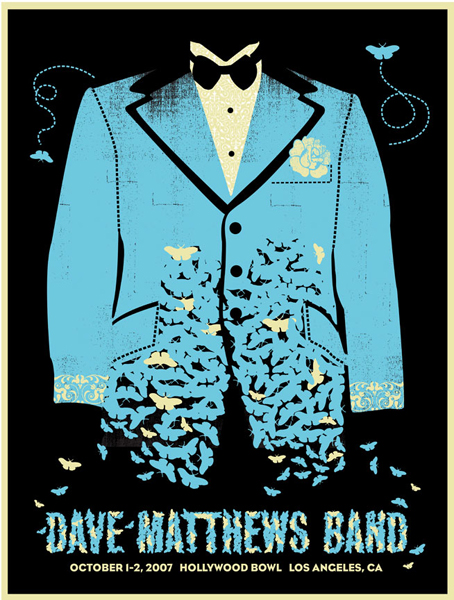 Methane Studios — Dave Matthews Band, Hollywood Bowl, Hollywood, CA · Oct 1, 2007 – Jun 2, 2026 Poster
