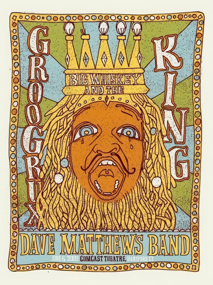 Methane Studios — Dave Matthews Band, Comcast Theatre, Hartford, CT · Jun 6, 2009 Poster