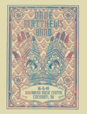 Methane Studios — Dave Matthews Band, Riverbend Music Center, Cincinnati, OH · Jun 16, 2009 Poster