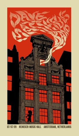 Methane Studios — Dave Matthews Band, AFAS Live, Amsterdam, NL · Jul 7, 2009 Poster