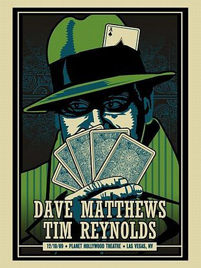 Methane Studios — Dave Matthews Band, Planet Hollywood Theater for the Performing Arts (Planet Hollywood Las Vegas), Las Vegas, NV · Dec 10, 2009 Poster