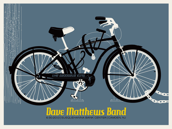 Methane Studios — Dave Matthews Band, Freedom Mortgage Pavilion, Camden, NJ · Jun 30, 2010 Poster