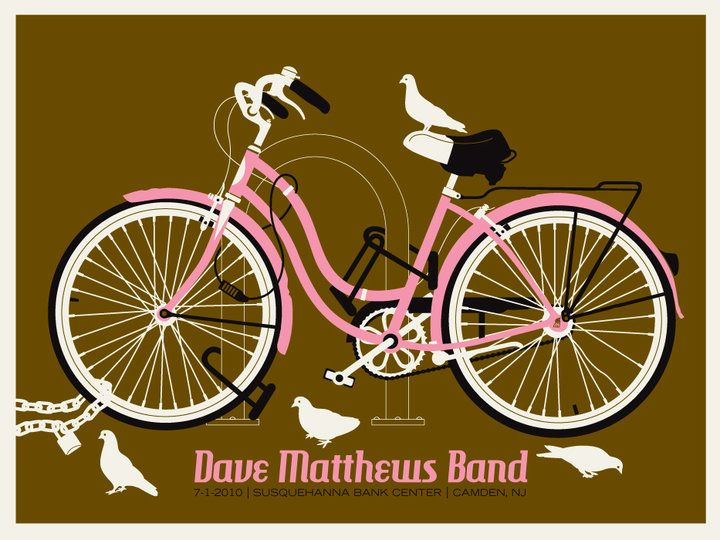 Methane Studios — Dave Matthews Band, Freedom Mortgage Pavilion, Camden, NJ · Jul 1, 2010 Poster