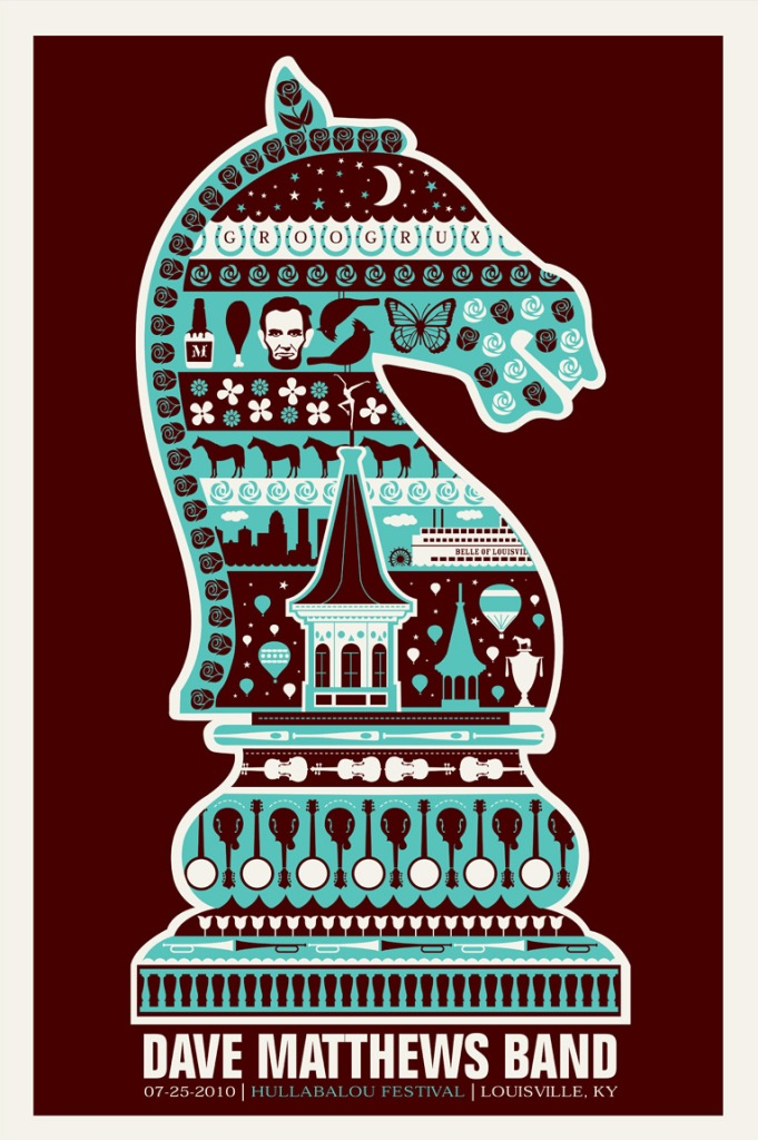 Methane Studios — Dave Matthews Band, Churchill Downs, Louisville, KY · Jul 25, 2010 Poster