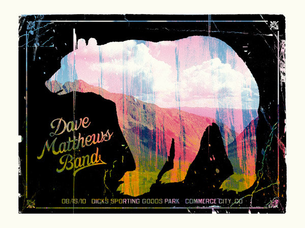 Methane Studios — Dave Matthews Band, Dick's Sporting Goods Park, Commerce City, CO · Aug 15, 2010 Poster