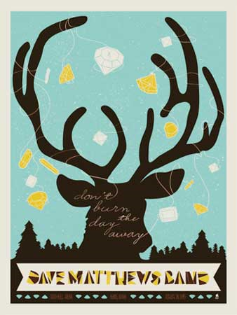 Staci Janik — Dave Matthews Band, Taco Bell Arena (Boise State University), Boise, ID · Aug 31, 2010 Poster