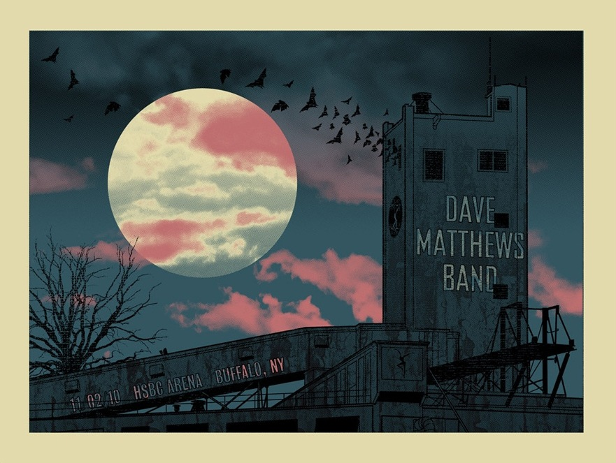 Methane Studios — Dave Matthews Band, HSBC Arena, Buffalo, NY · Nov 2, 2010 Poster