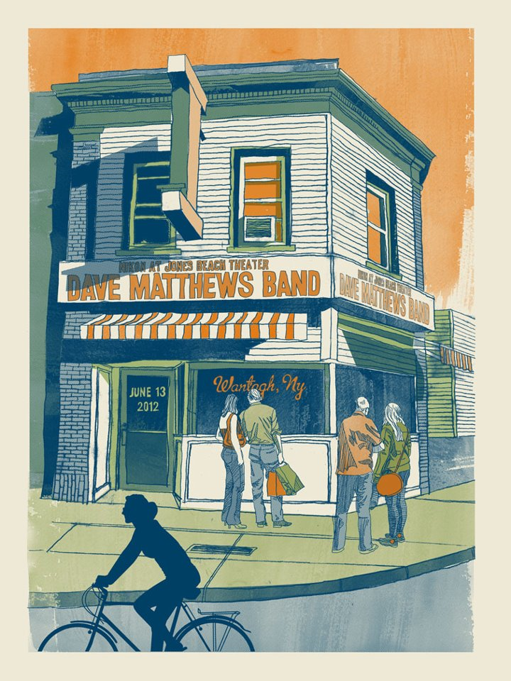 Methane Studios — Dave Matthews Band, Northwell Health at Jones Beach Theater, Wantagh, NY · Jun 13, 2012 Poster
