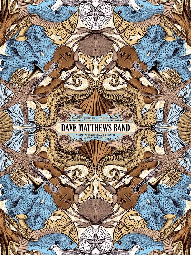 Nate Duval — Dave Matthews Band, Northwell Health at Jones Beach Theater, Wantagh, NY · Jun 25, 2013 Poster