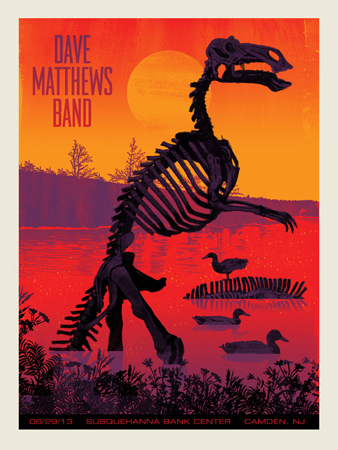 Methane Studios — Dave Matthews Band, Freedom Mortgage Pavilion, Camden, NJ · Jun 29, 2013 Poster