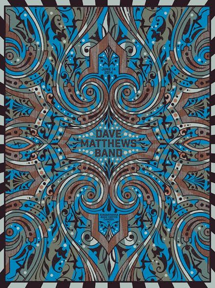 Nate Duval — Dave Matthews Band, Freedom Mortgage Pavilion, Camden, NJ · Jun 14, 2014 Poster