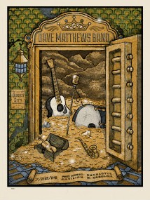 Half and Half — Dave Matthews Band, PNC Music Pavilion, Charlotte, NC · Jul 22, 2014 Poster