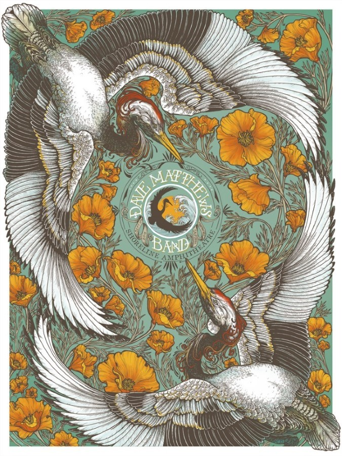 Erica Williams — Dave Matthews Band, Shoreline Amphitheatre at Mountain View, Mountain View, CA · Sep 11, 2015 Poster