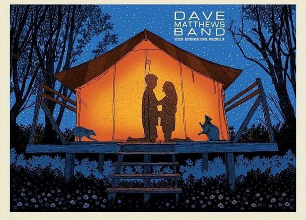 Methane Studios — Dave Matthews Band, Ruoff Music Center, Noblesville, IN · Jul 23, 2016 Poster