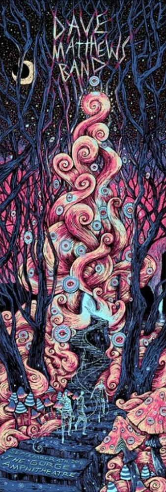 James Eads — Dave Matthews Band, The Gorge Amphitheatre, George, WA · Sep 4, 2016 Poster