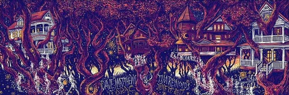 James Eads — Dave Matthews Band, Saratoga Performing Arts Center, Saratoga Springs, NY · Jun 16, 2017 Poster