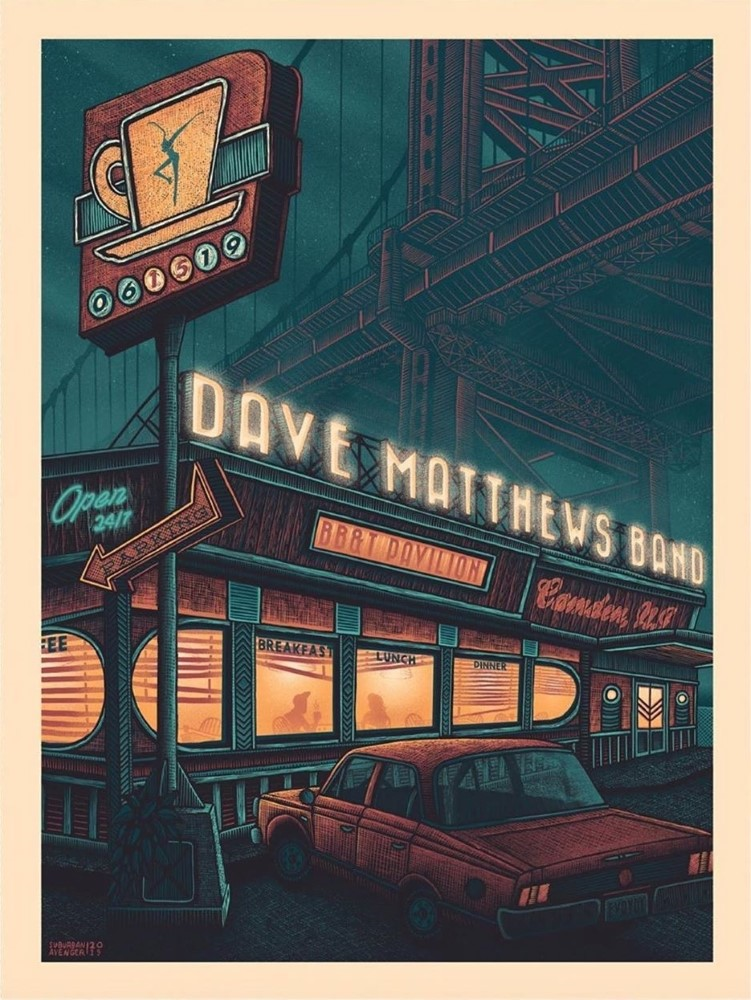Luke Martin — Dave Matthews Band, Freedom Mortgage Pavilion, Camden, NJ · Jun 15, 2019 Poster