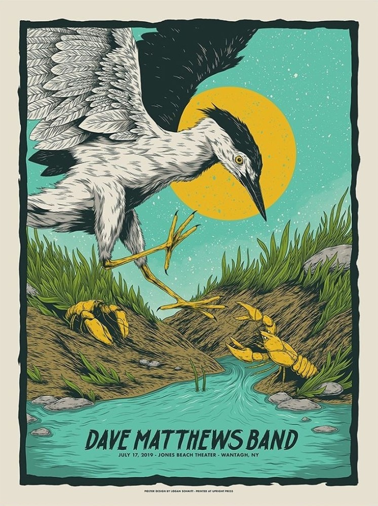 Logan Schmidt — Dave Matthews Band, Northwell Health at Jones Beach Theater, Wantagh, NY · Jul 17, 2019 Poster