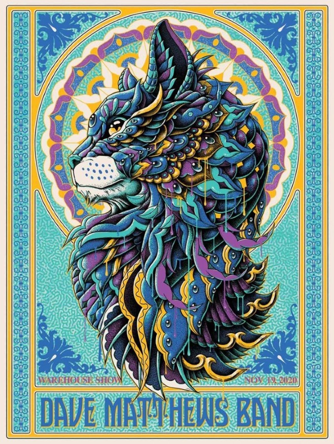 Ben Kwok (BIOWORKZ) — Dave Matthews Band, Haunted Hollow Recording Studio, Charlottesville, VA · Nov 19, 2020 Poster