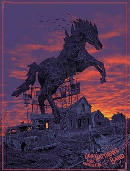 Daniel Danger — Dave Matthews Band, The Gorge Amphitheatre, George, WA · Sep 3, 2022 Poster