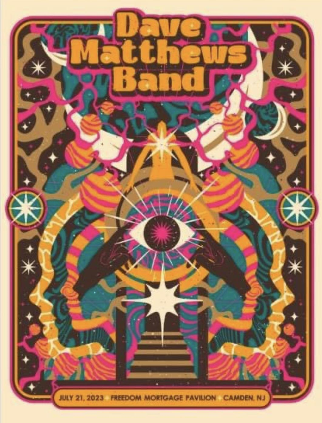 Jordy García — Dave Matthews Band, Freedom Mortgage Pavilion, Camden, NJ · Jul 21, 2023 Poster