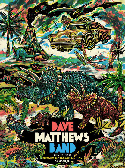Zeb Love — Dave Matthews Band, Freedom Mortgage Pavilion, Camden, NJ · Jul 22, 2023 Poster