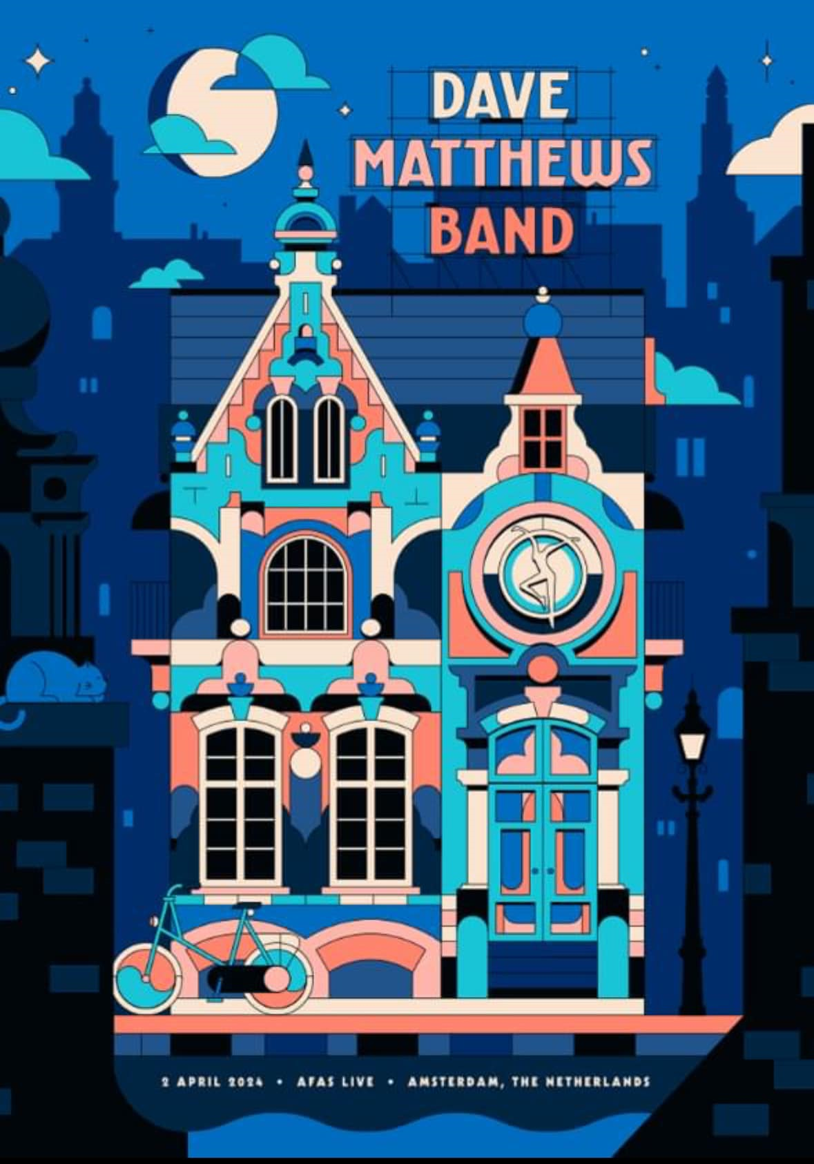 Calvin Sprague — Dave Matthews Band, AFAS Live, Amsterdam, NLD · Apr 2, 2024 Poster