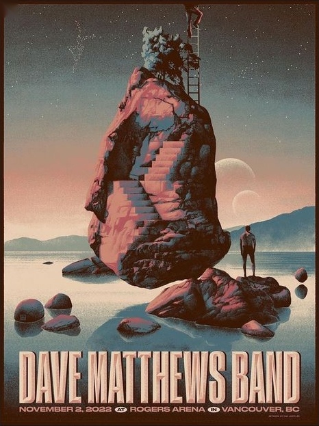 Max Loeffler — Dave Matthews Band, Rogers Arena, Vancouver, BC · Nov 2, 2022 Poster