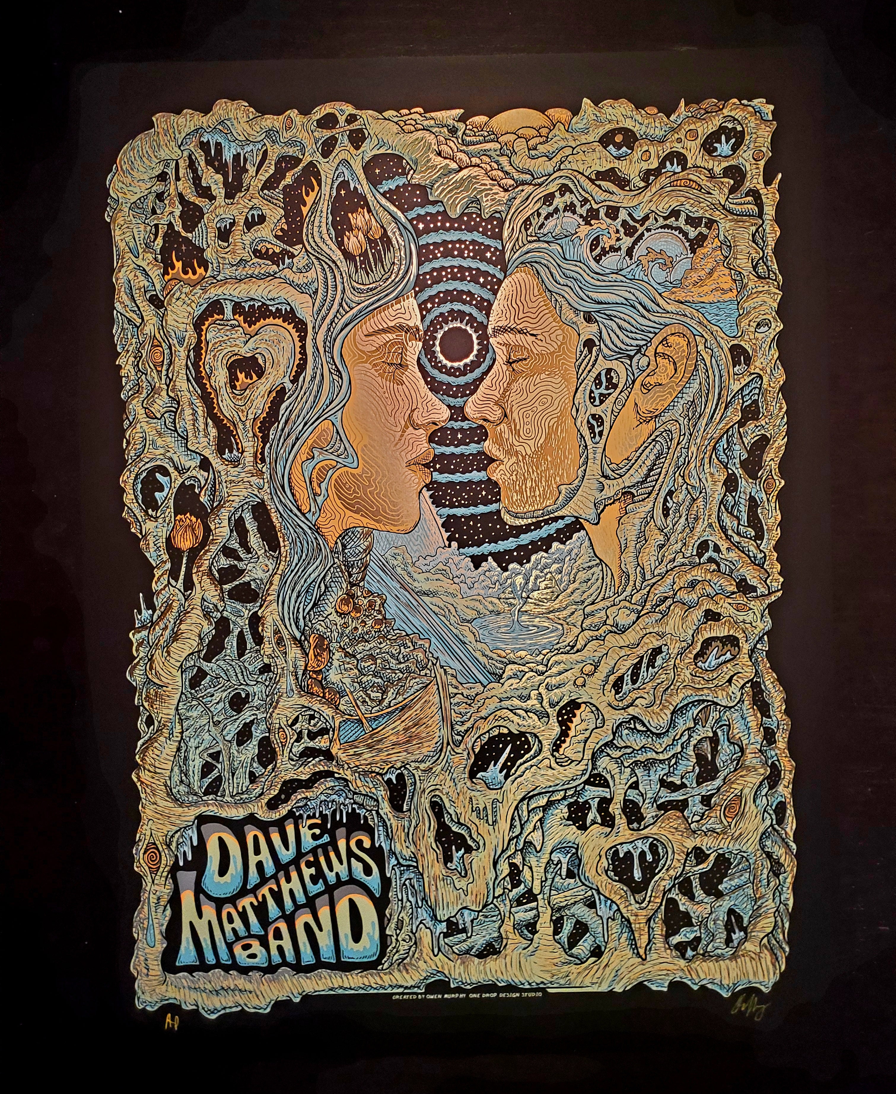 Owen Murphy — Dave Matthews Band, Song Series - The Space Between, Unknown · Jan 1, 2024 Artist Foil Poster
