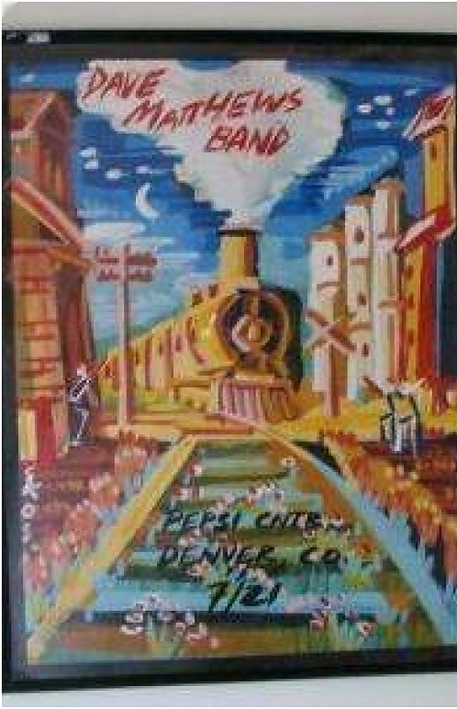 Steve Keene — Dave Matthews Band, Pepsi Center, Denver, CO · Jul 21, 2003 Poster