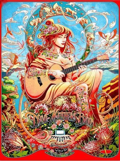 Miles Tsang — Dave Matthews Band, The Gorge Amphitheatre, George, WA · Sep 8, 2002 Poster