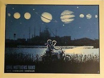 Methane Studios — Dave Matthews Band, Blossom Music Center, Cuyahoga Falls, OH · Jun 27, 2014 Artist Poster