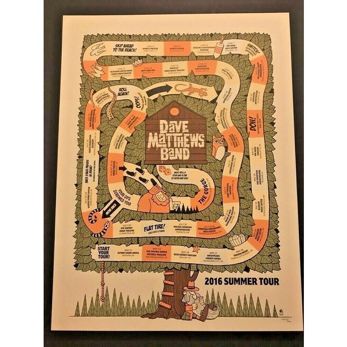 Summer Tour 2016, Summer Tour 2016, Unknown · Jan 1, 2016 Variant Poster