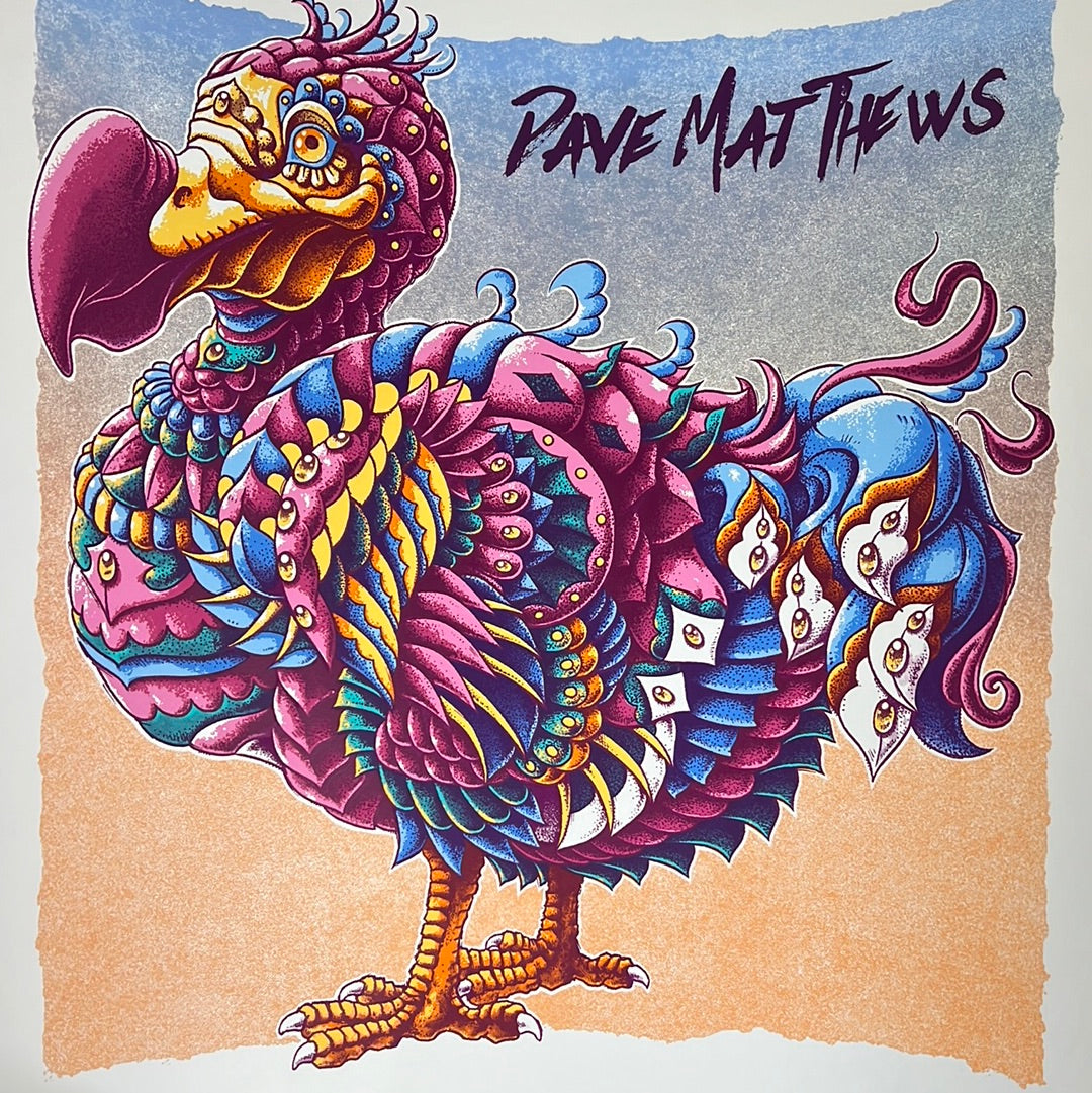 BIOWORKZ — Dave Matthews Band, Song Series - Dodo, Unknown · Jan 1, 2021 Show Poster