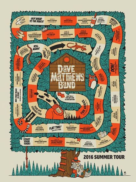 Summer Tour 2016, Summer Tour 2016, Unknown · Jan 1, 2016 Variant Poster