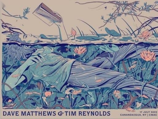 Ng Yin Shian — Dave Matthews Band, CMAC, Canandaigua, NY · Jul 17, 2022 Artist Poster
