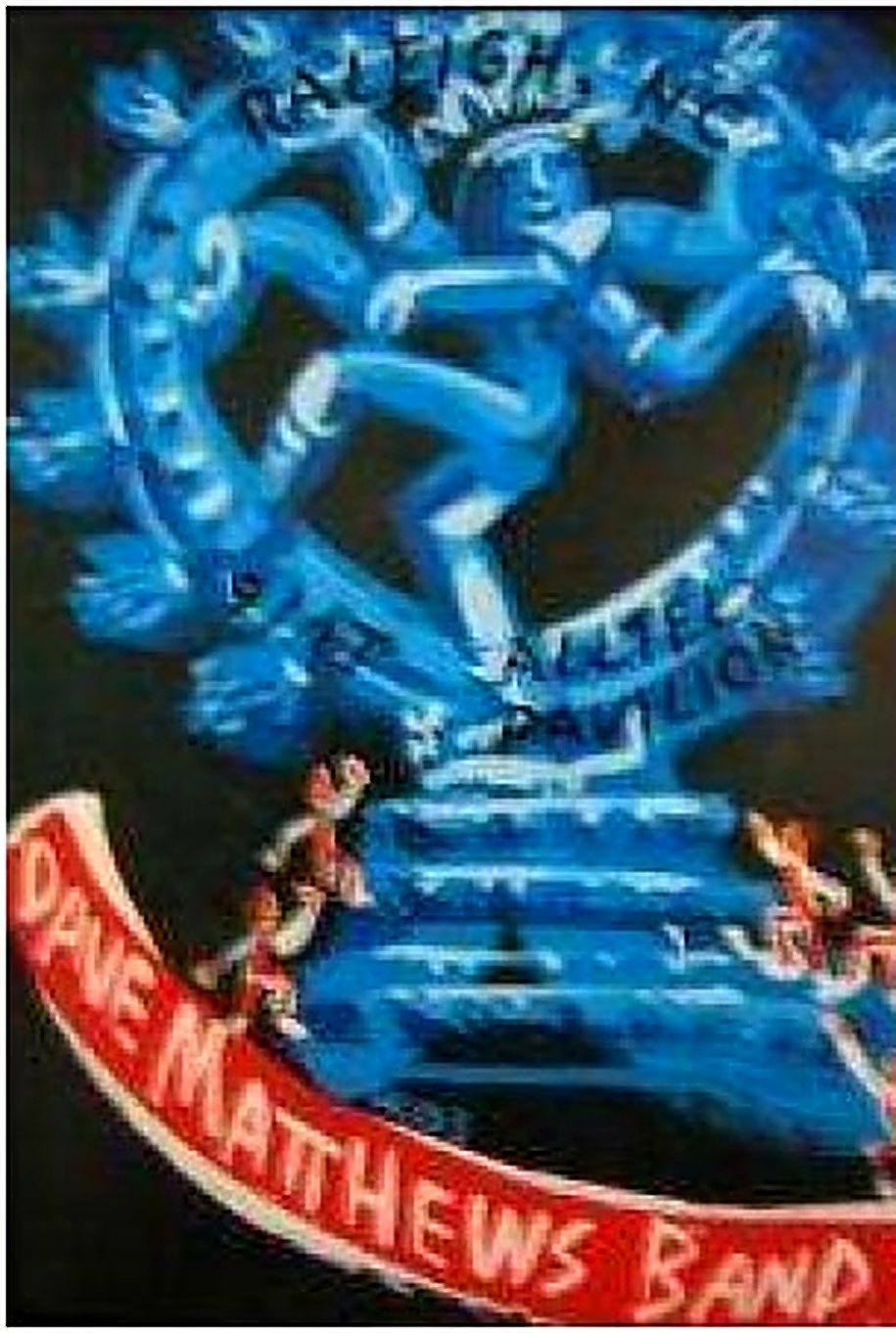 Steve Keene — Dave Matthews Band, Coastal Credit Union Music Park at Walnut Creek, Raleigh, NC · Sep 17, 2003 Poster