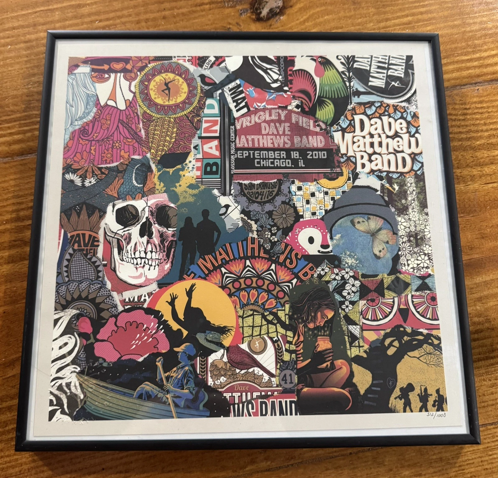 Methane Studios — Dave Matthews Band, DMB Live 25, Unknown · Aug 1, 2017 Variant Poster